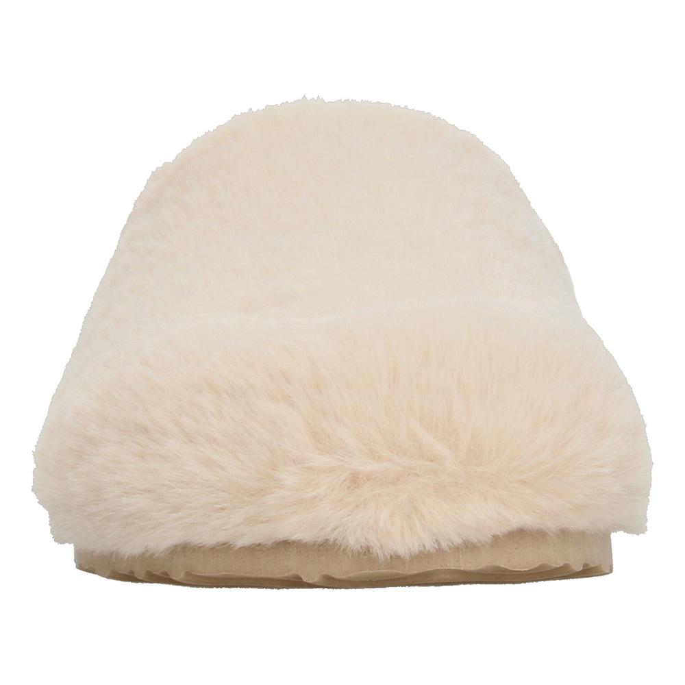 Foto 7 pulgar | Pantuflas Mujer Berlín Beige Casual Con Peluche Para Dama Beige