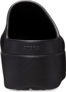 Foto 2 | Zapatos Crocs Dylan, Modelo Mule, Plataforma, Para Mujer, Color Negro, Talla 6 De Ancho - Venta Internacional.