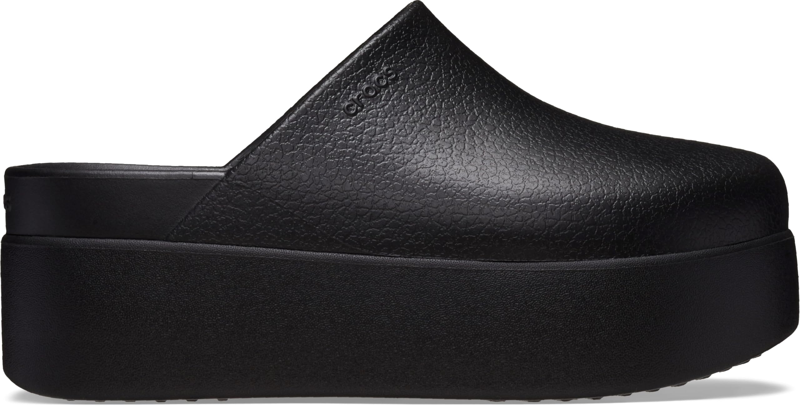 Foto 6 pulgar | Zapatos Crocs Dylan, Modelo Mule, Plataforma, Para Mujer, Color Negro, Talla 6 De Ancho - Venta Internacional.