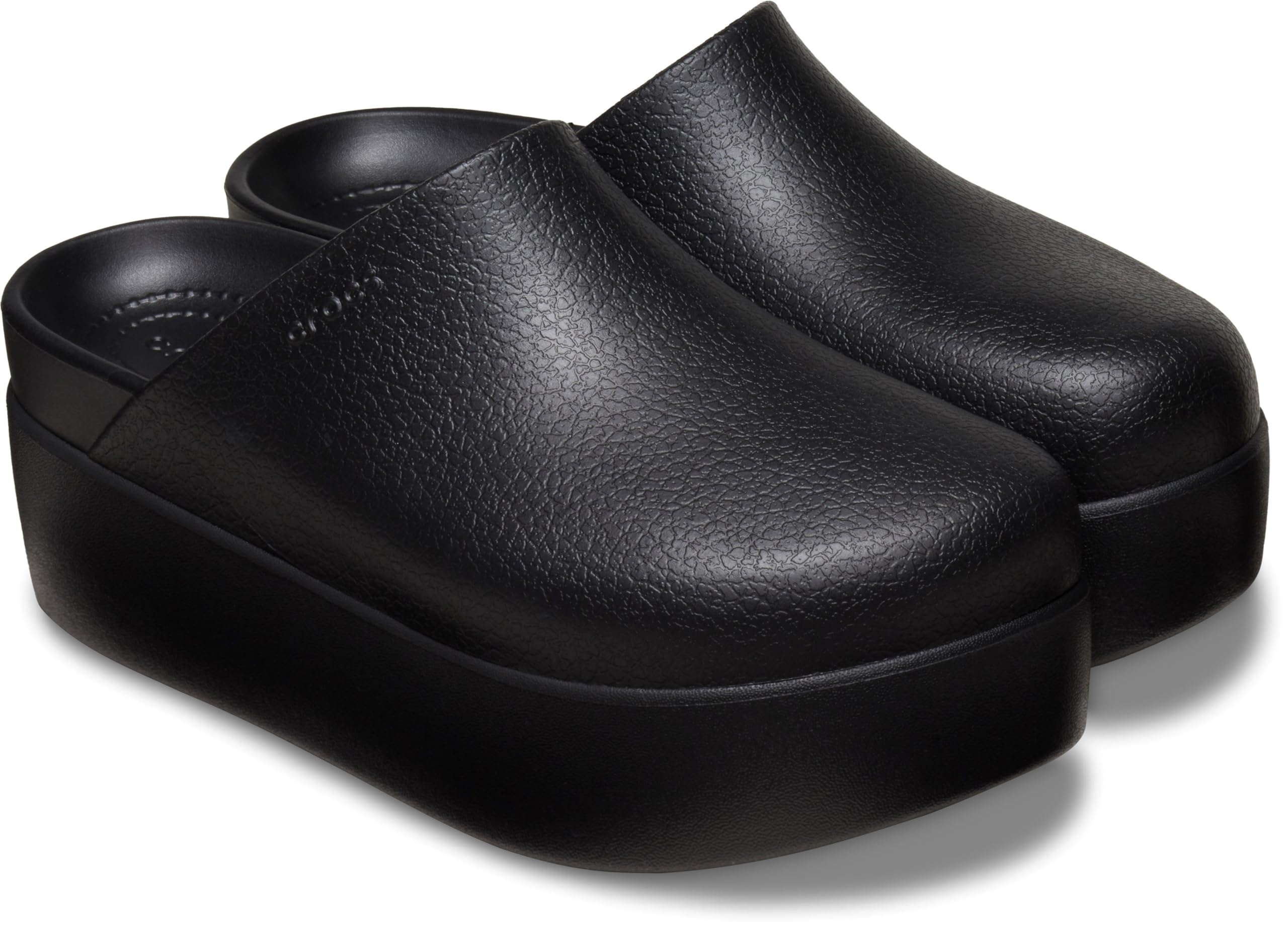 Foto 7 pulgar | Zapatos Crocs Dylan, Modelo Mule, Plataforma, Para Mujer, Color Negro, Talla 6 De Ancho - Venta Internacional.