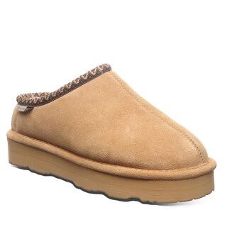 Foto 1 | Zapatillas Bearpaw Martis Mule Para Mujer, Color Café Helado, Talla 12 - Venta Internacional.