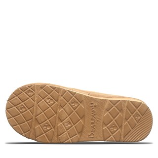 Foto 3 | Zapatillas Bearpaw Martis Mule Para Mujer, Color Café Helado, Talla 12 - Venta Internacional.