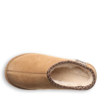Foto 4 | Zapatillas Bearpaw Martis Mule Para Mujer, Color Café Helado, Talla 12 - Venta Internacional.