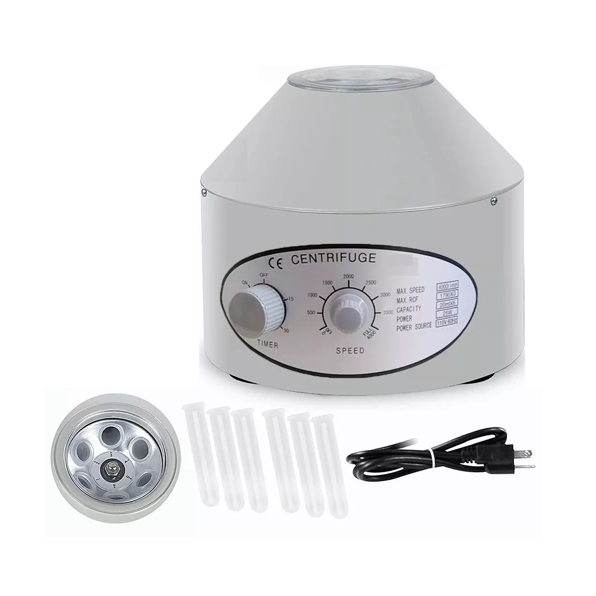 Máquina Centrifugadora Para Laboratorio  Eo Safe Imports Esi-9383 Gris