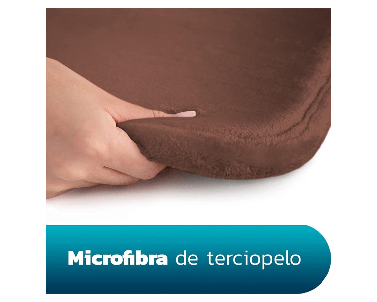 Foto 5 pulgar | Tapete de Baño Antiderrapante Bluelander Memory Foam color Café Antideslizante de Terciopelo Súper Absorbente y Suave