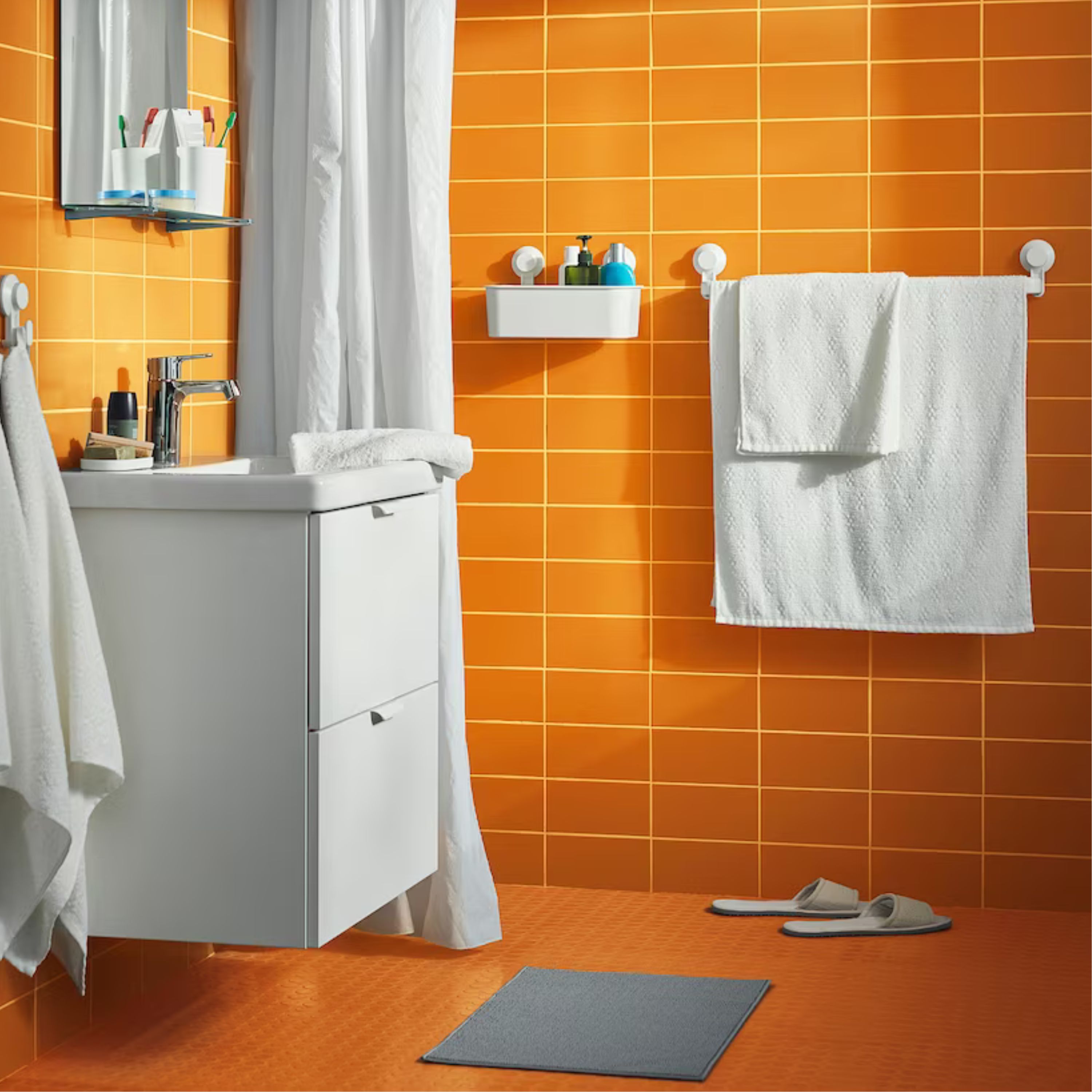 Foto 5 | Tapete De Baño 40x60cm Gris Alta Calidad Bániou - Suavidad Y Estilo En Tu Hogar 2pzs