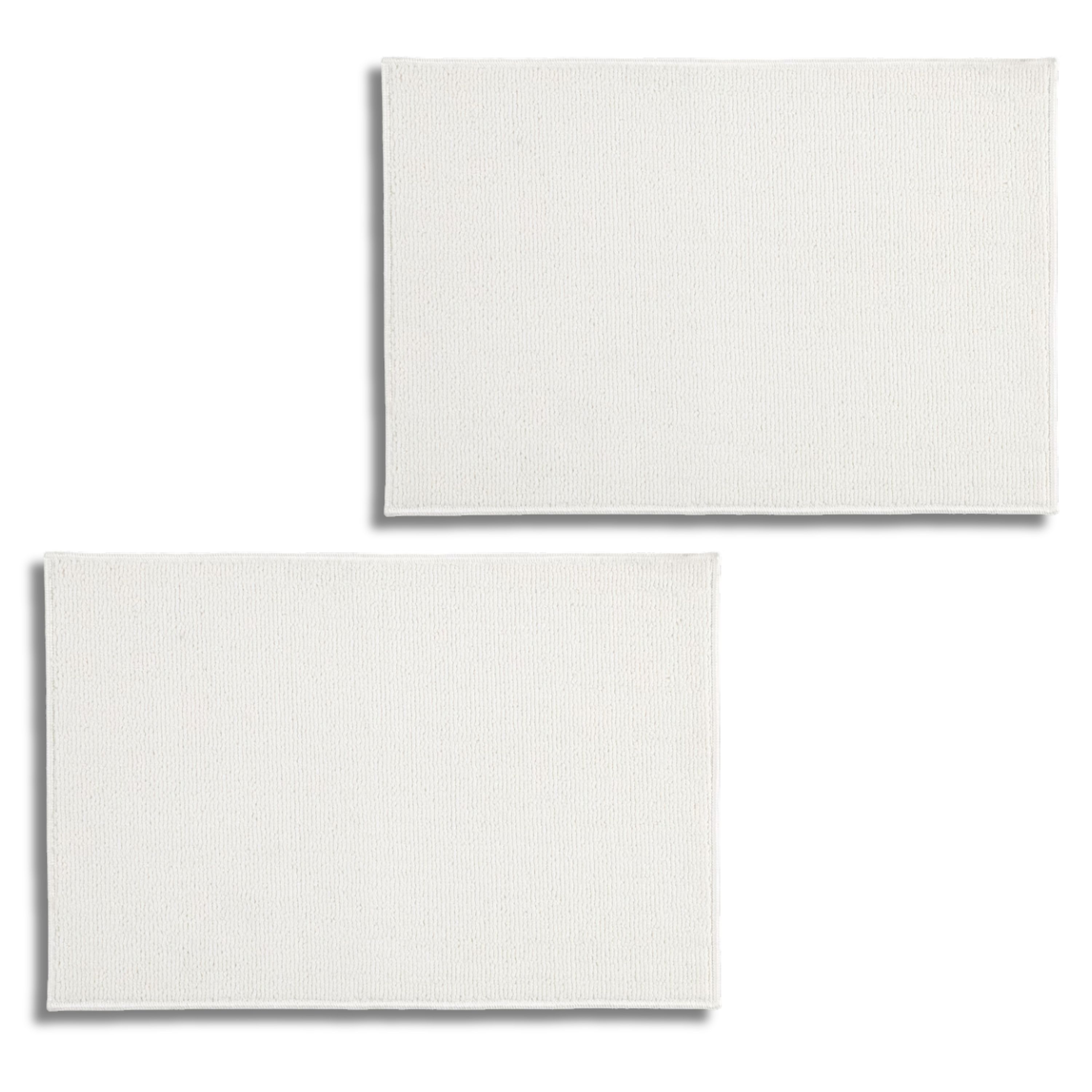 Tapetes de Baño Luxvi Blancos 40x60 cm 2 Piezas $349