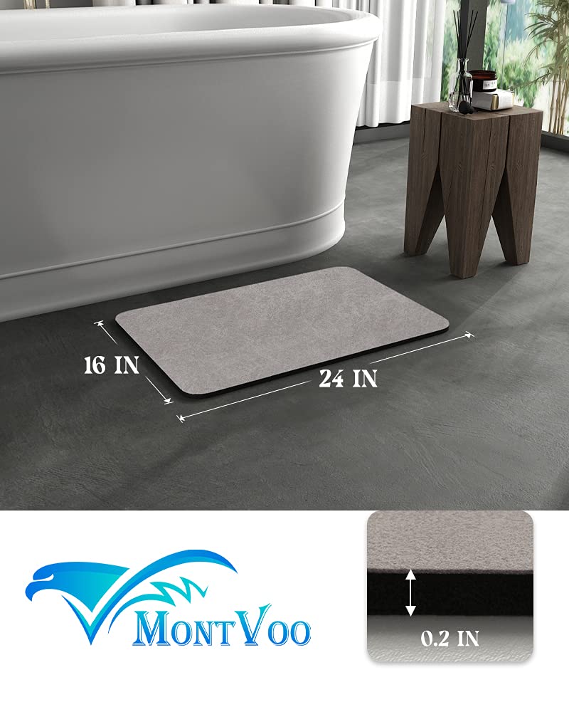 Foto 8 pulgar | Alfombra de Baño Montvoo Absorbente de Secado Rápido - Venta Internacional