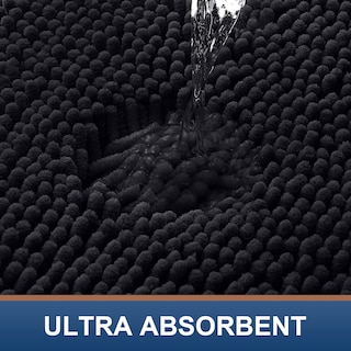 Foto 3 | Alfombra de Baño Smiry Luxury Chenille Extrasuave Absorbente 60 X 40 cm - Venta Internacional