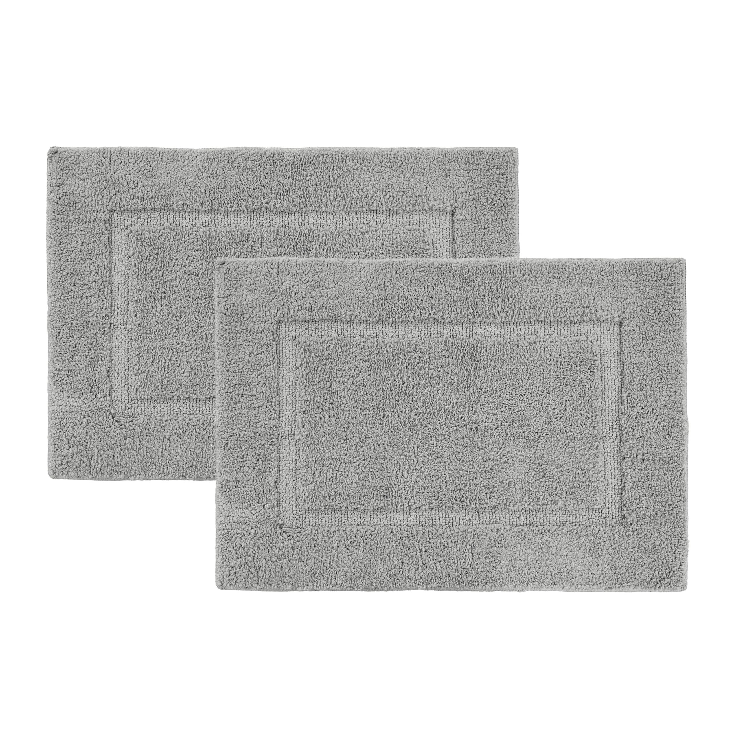 Foto 2 pulgar | Juego De Alfombras De Baño Lane Linen, 2 Unidades, Extrasuaves Y Absorbentes, Color Gris Claro - Venta Internacional.