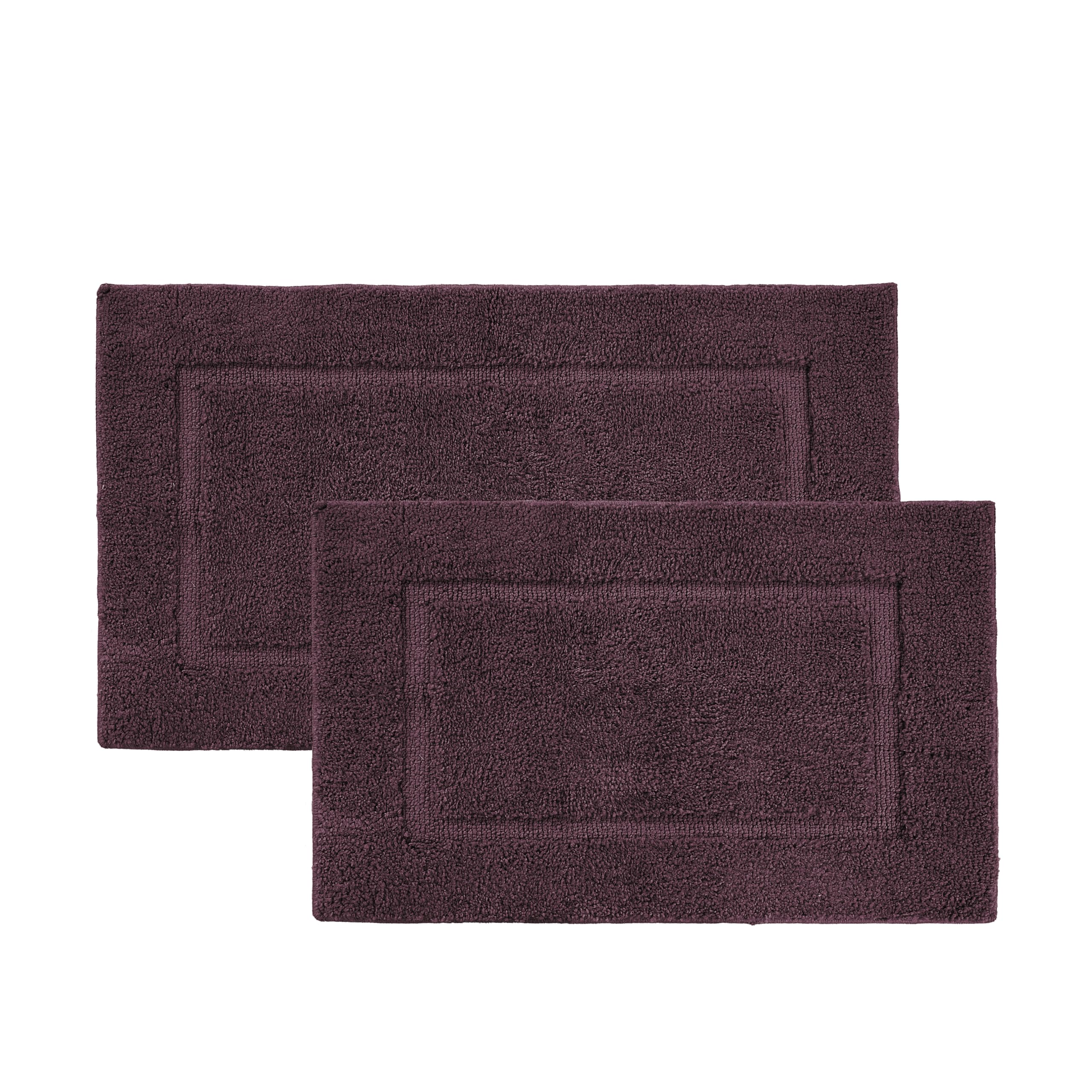 Juego de Alfombras de Baño Lane Linen Moradas 2 Piezas - Venta Internacional