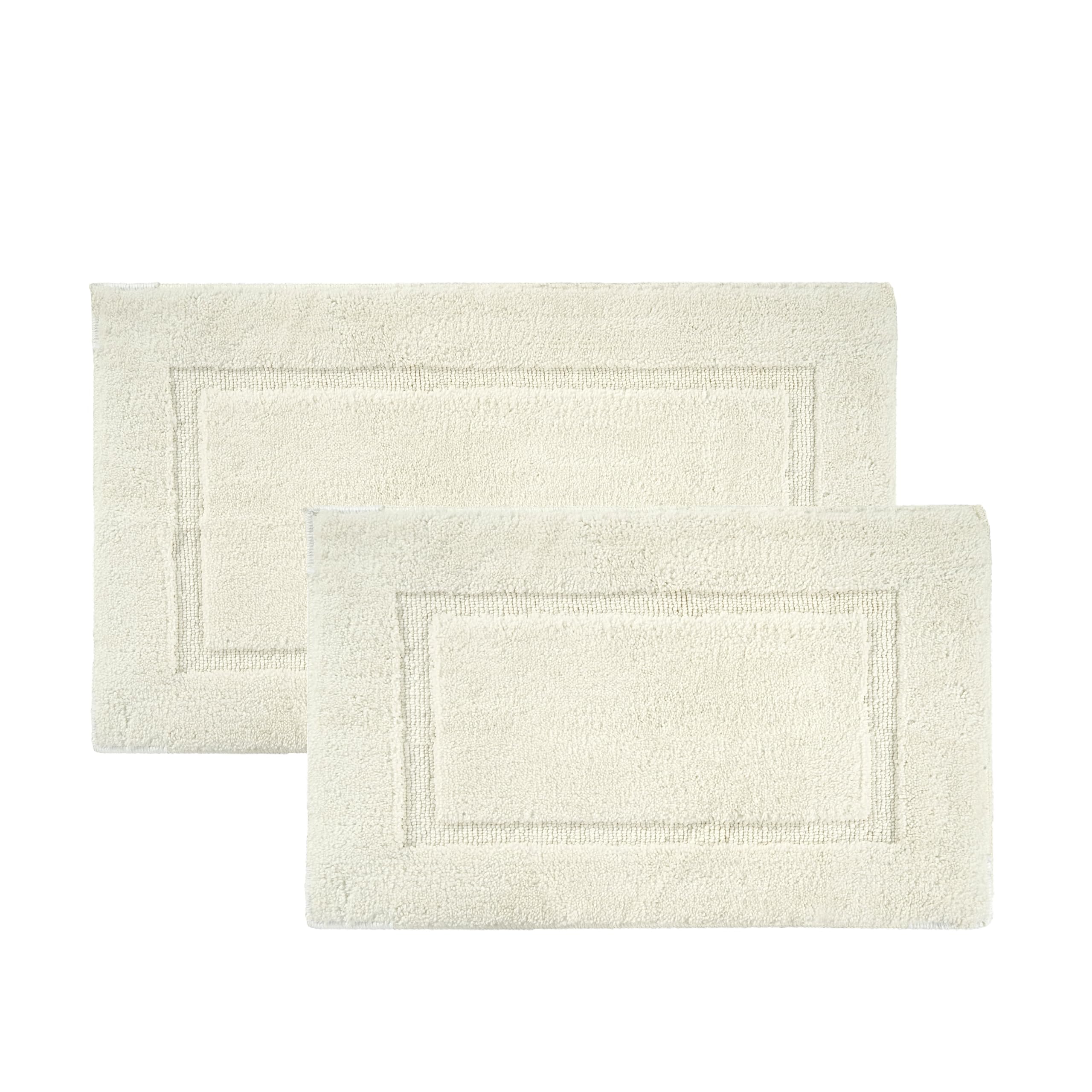 Alfombra de Baño Lane Linen Blanco 2 Pieza - Venta Internacional