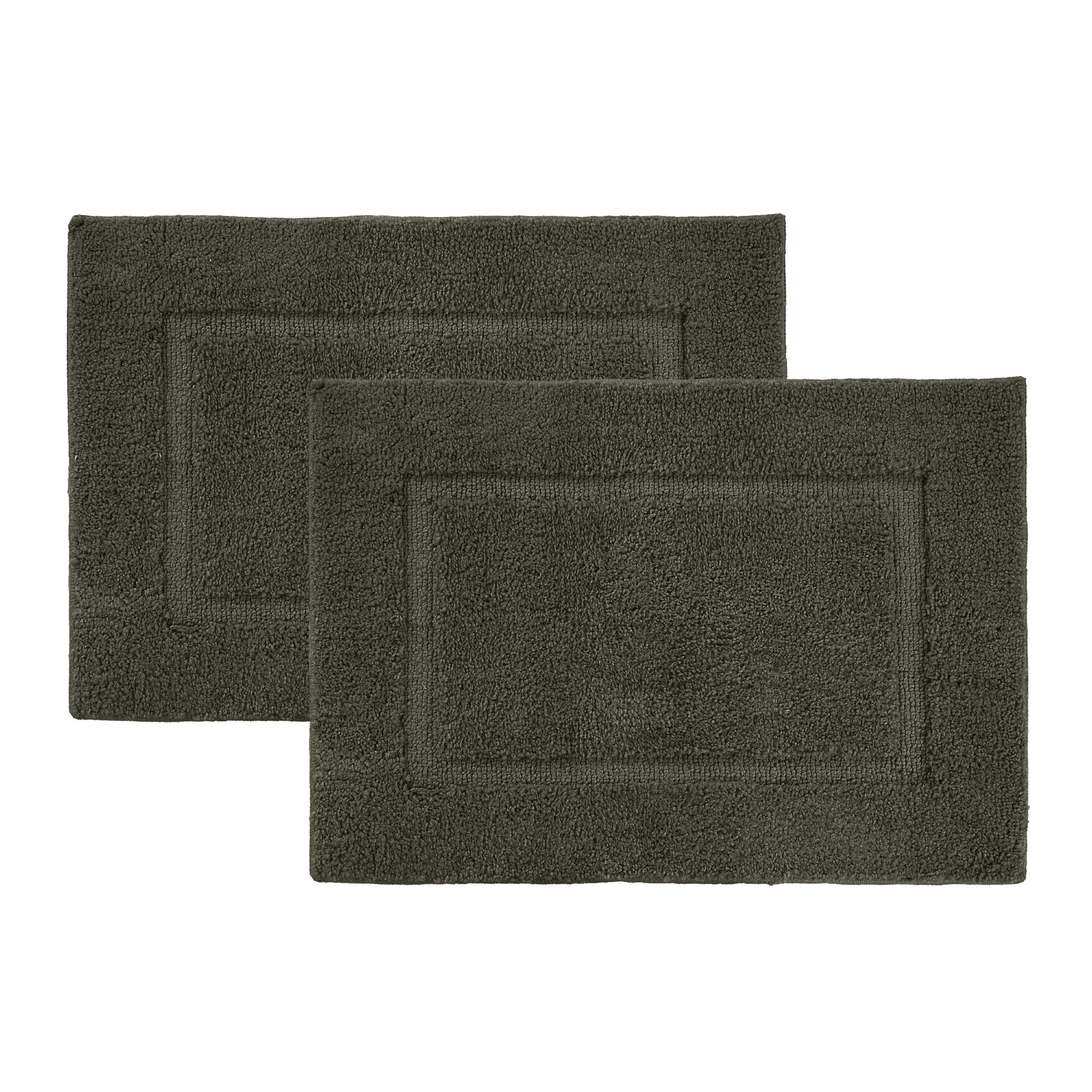 Alfombra de Baño Absorbentes Lane Linen Marrón 2 Piezas  - Venta Internacional $946
