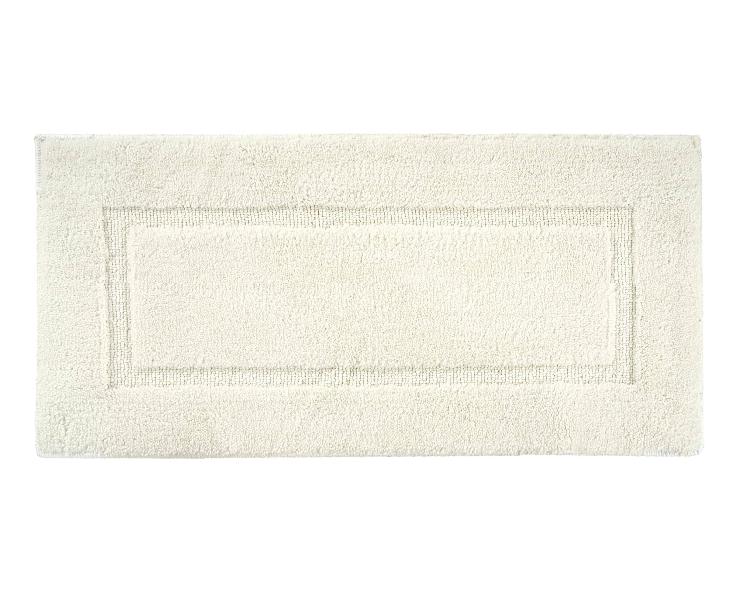 Alfombra de Baño Lane Linen Blanca de Microfibra 60 X 120 cm - Venta Internacional $1,028