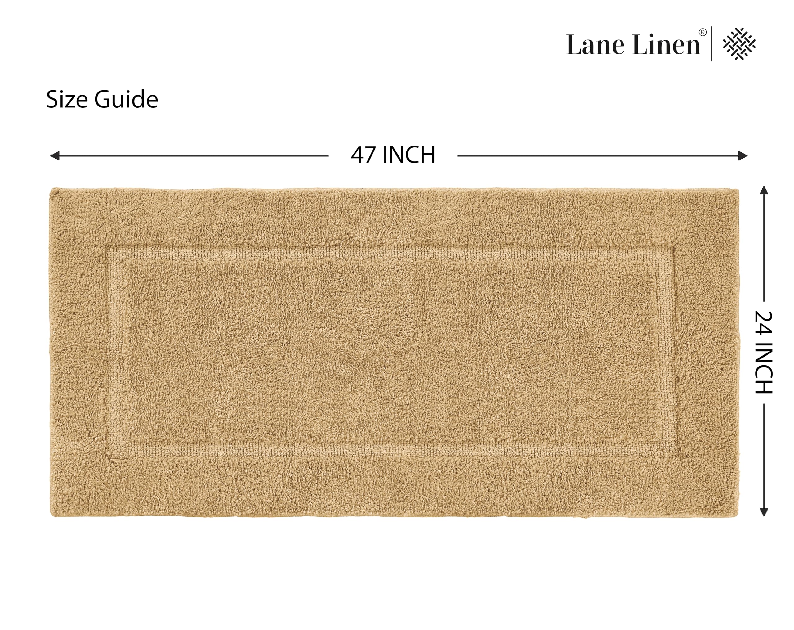 Foto 7 pulgar | Alfombra de Baño Lane Linen 60 x 120 cm Beige Absorbente - Venta Internacional