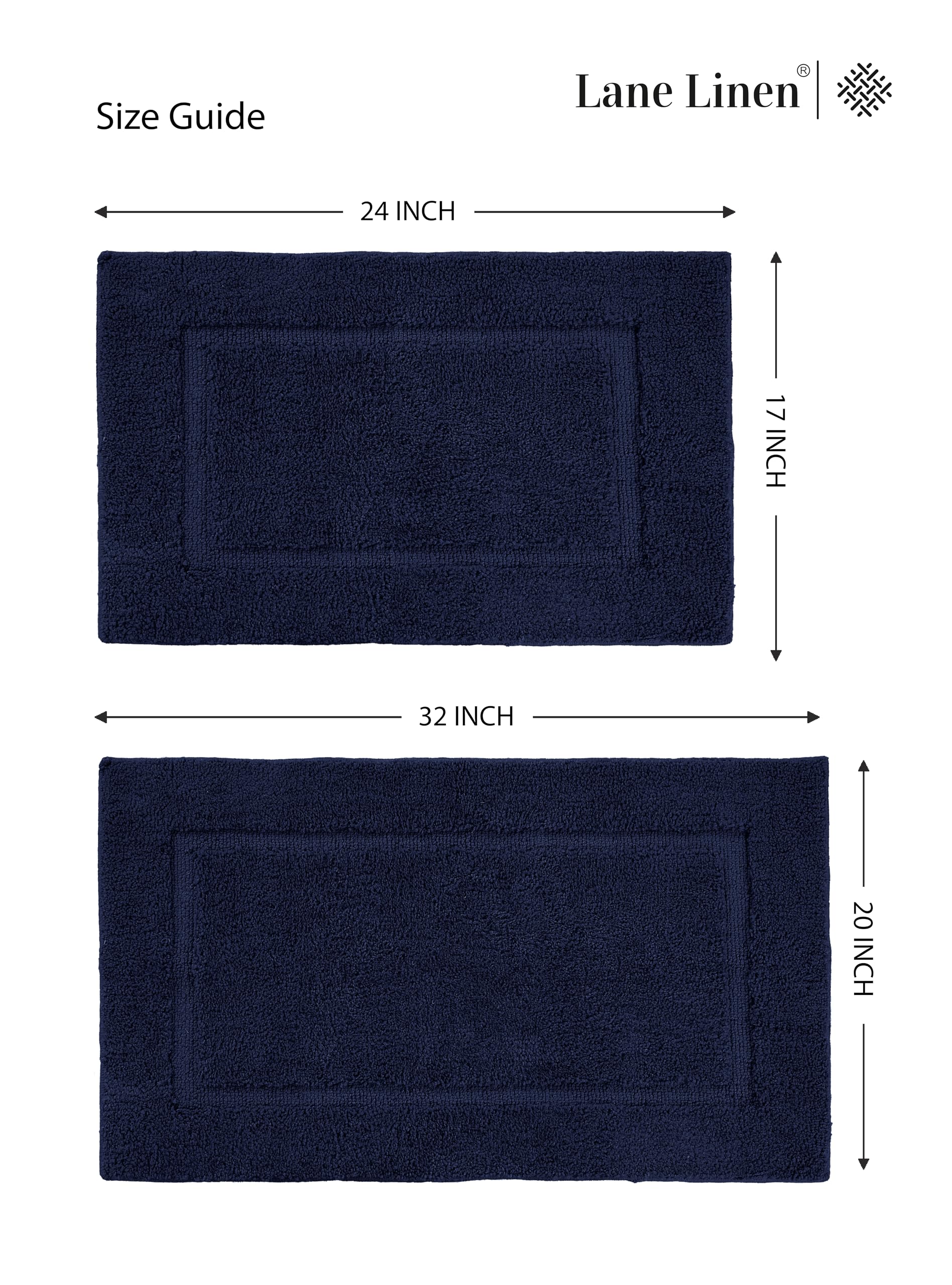 Foto 7 pulgar | Alfombrilla de Baño Lane Linen 2 Piezas - Venta Internacional