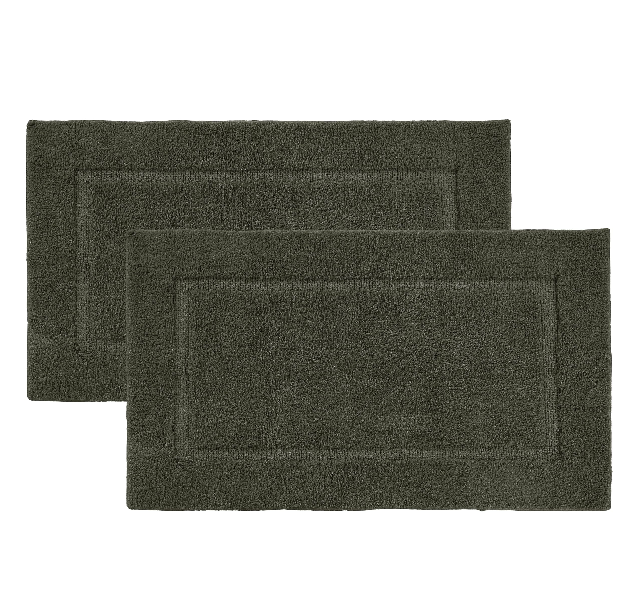 Juego de Alfombras de Baño Lane Linen Marrón Extra Suaves y Absorbentes 2 Piezas - Venta Internacional $938