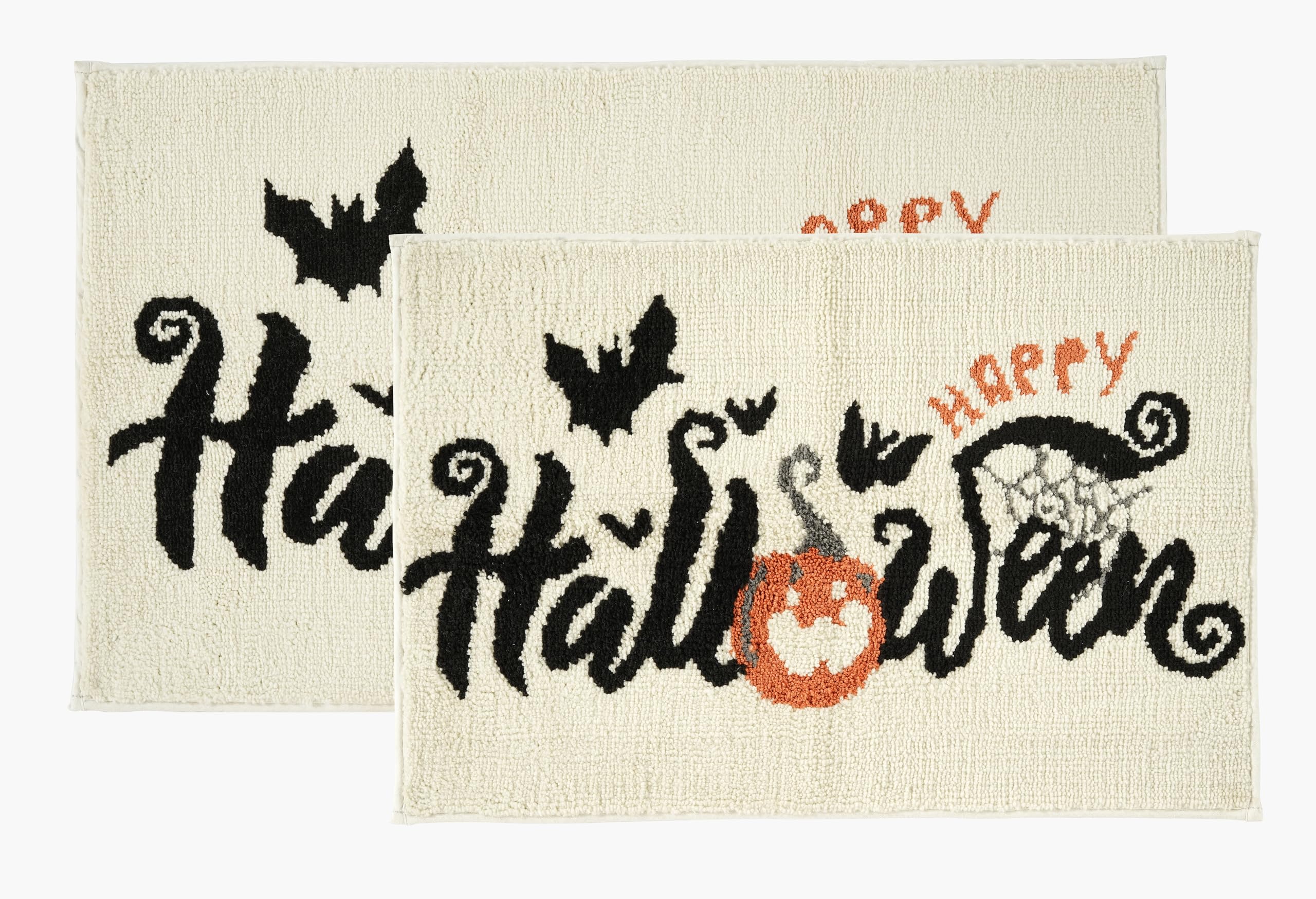 Juego de Alfombras de Baño Lane Linen Halloween 2 Unidades Absorbentes Y Antideslizantes - Venta Internacional $913