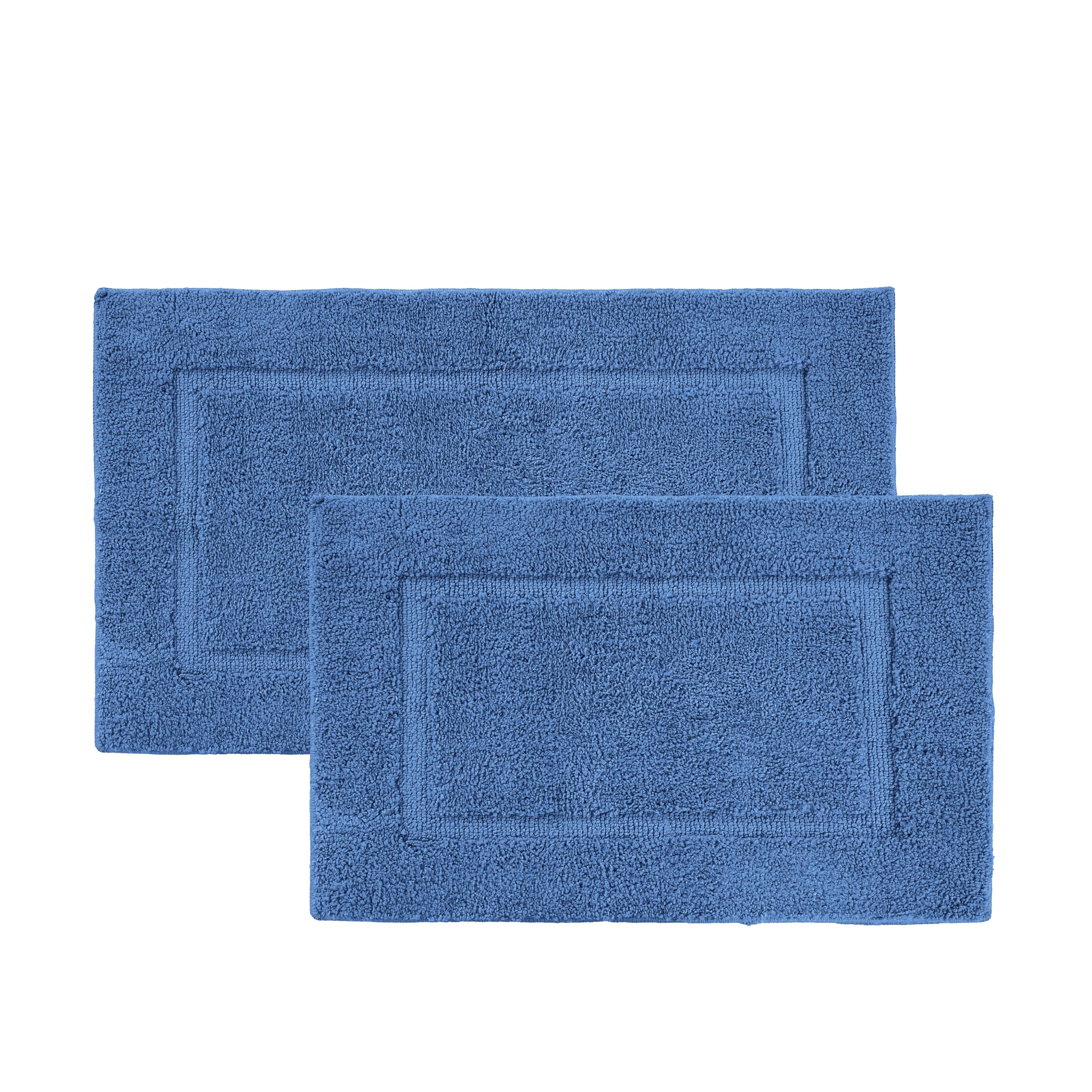 Foto 2 pulgar | Juego de Alfombras de Baño Lane Linen Azules 2 Piezas - Venta Internacional