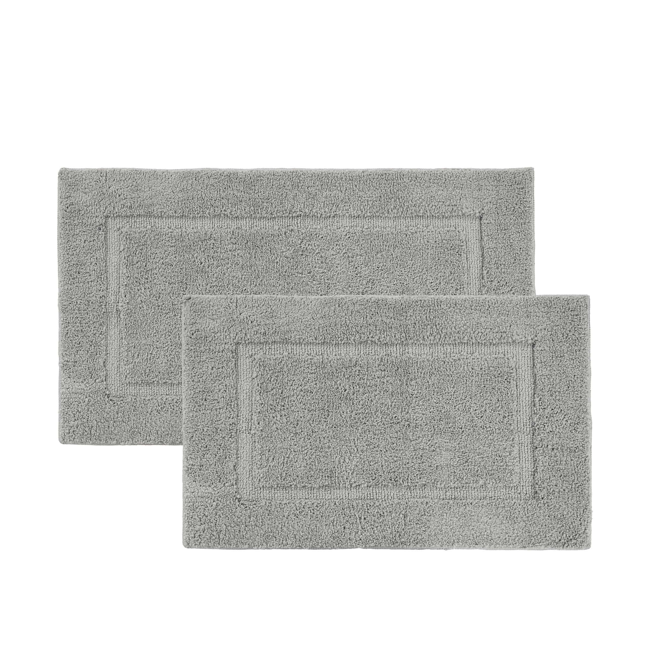 Foto 2 pulgar | Juego de Alfombras de Baño Lane Linen Gris 2 Piezas Extra Suaves - Venta Internacional