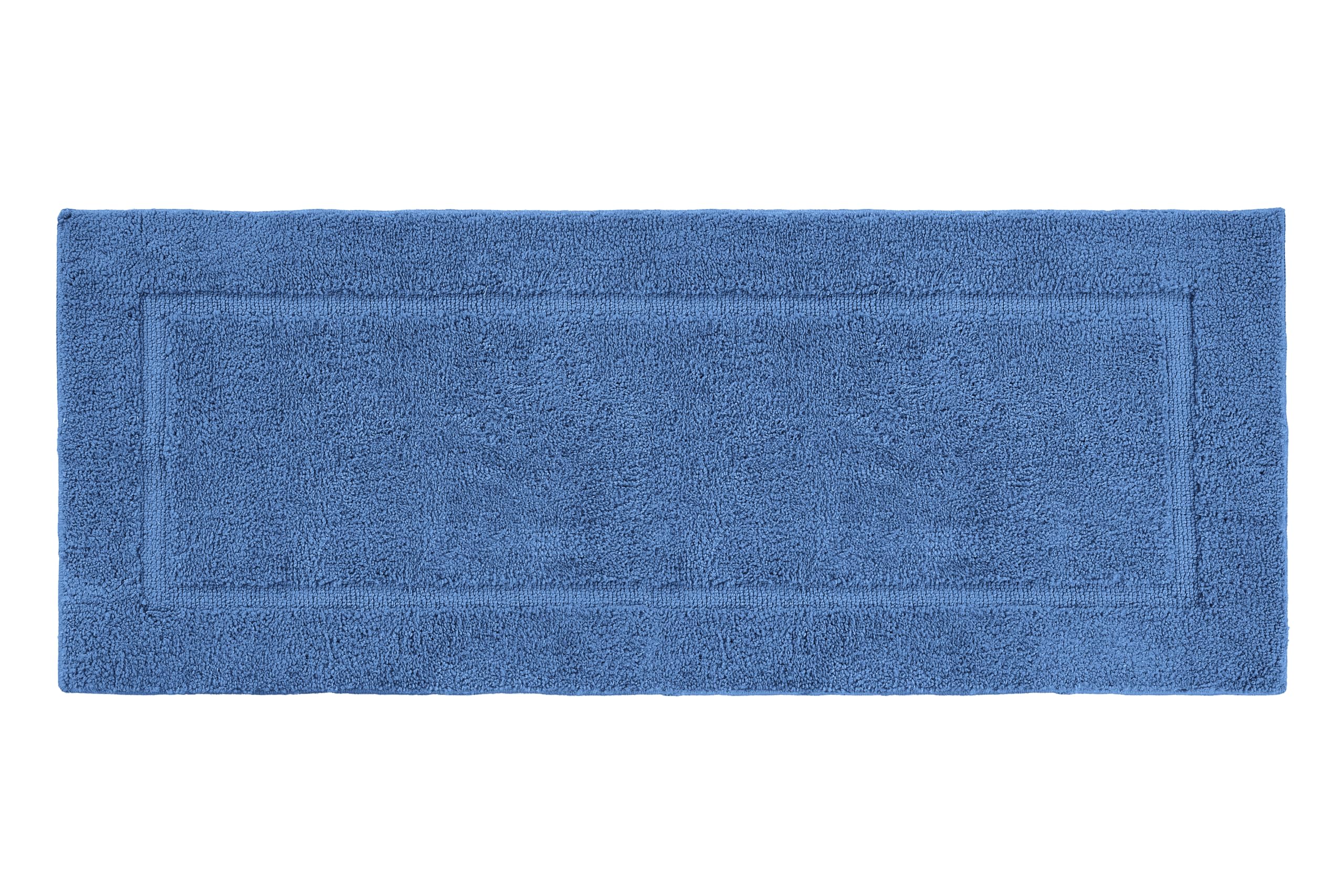 Alfombra de Baño Lane Linen Azul Absorbente 60 X 150 cm - Venta Internacional $1,132