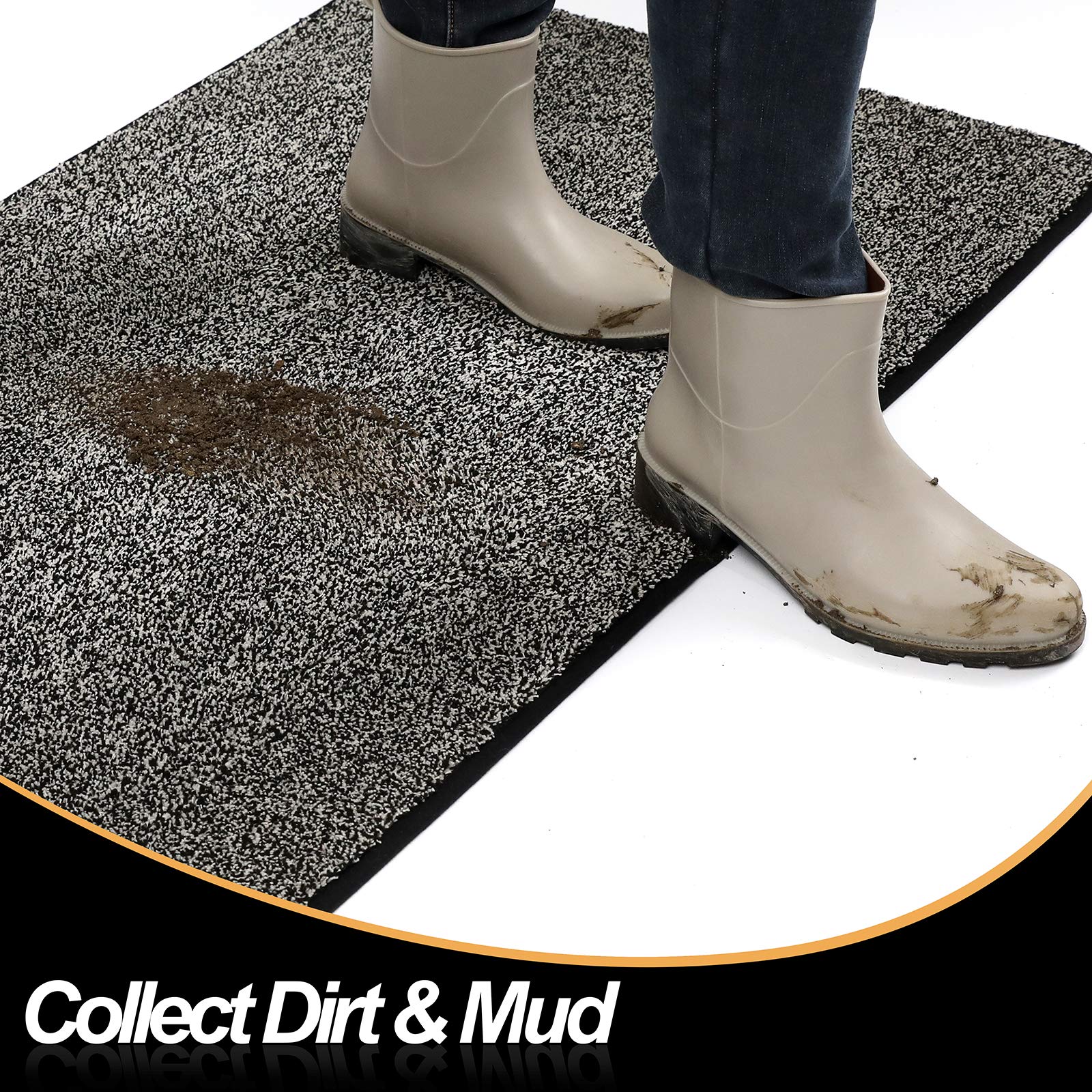 Foto 4 pulgar | Alfombra De Entrada Itsoft Dirt Trapper Para Interiores, Modelo Wet M - Venta Internacional.