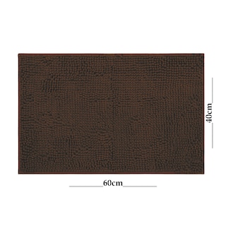 Foto 2 | Tapete Shaggy 40cm X 60cm Chocolate
