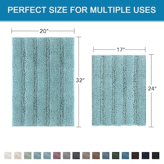 Foto 5 | Tapetes de Baño H.versailtex 2 Piezas-Venta Internacional