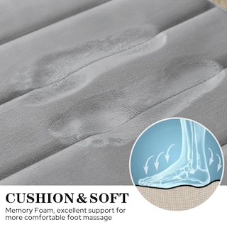 Foto 2 | Tapetes de Baño Bysure Gris 3 Piezas-Venta Internacional