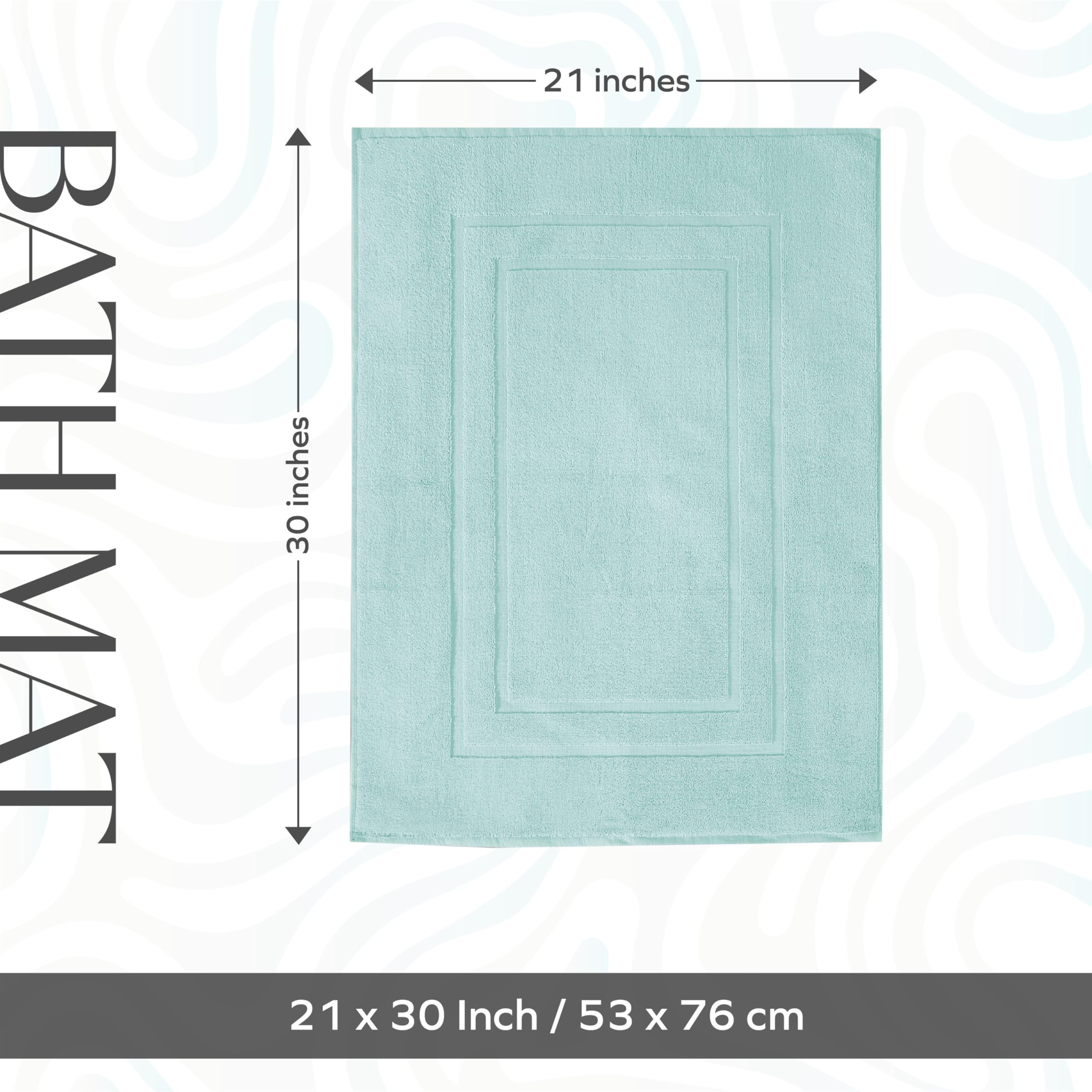 Foto 4 pulgar | Alfombra de Baño Feather & Stitch Algodón - Venta Internacional