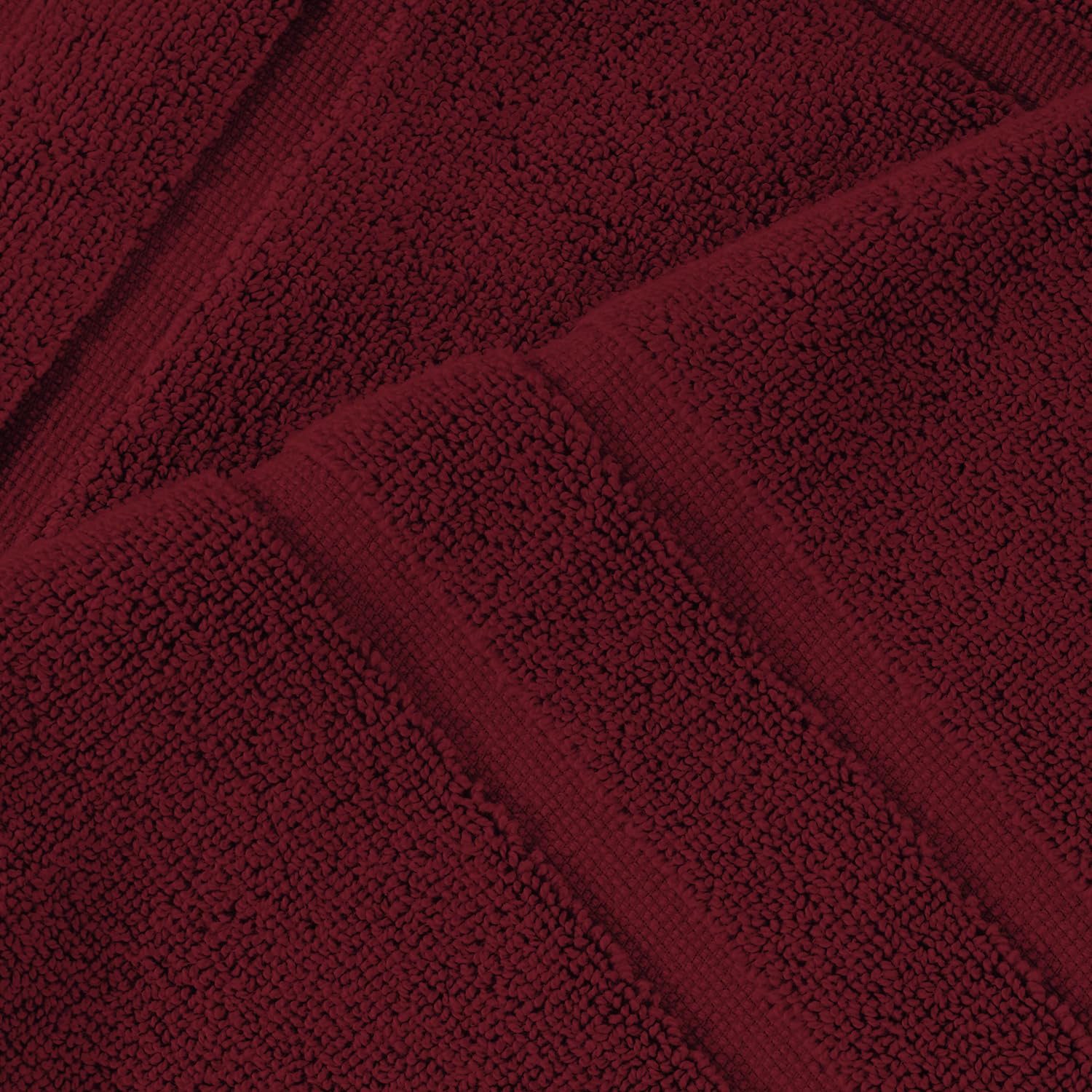Foto 6 | Alfombrillas Feather & Stitch Algodón 2 Piezas Rojas - Venta Internacional