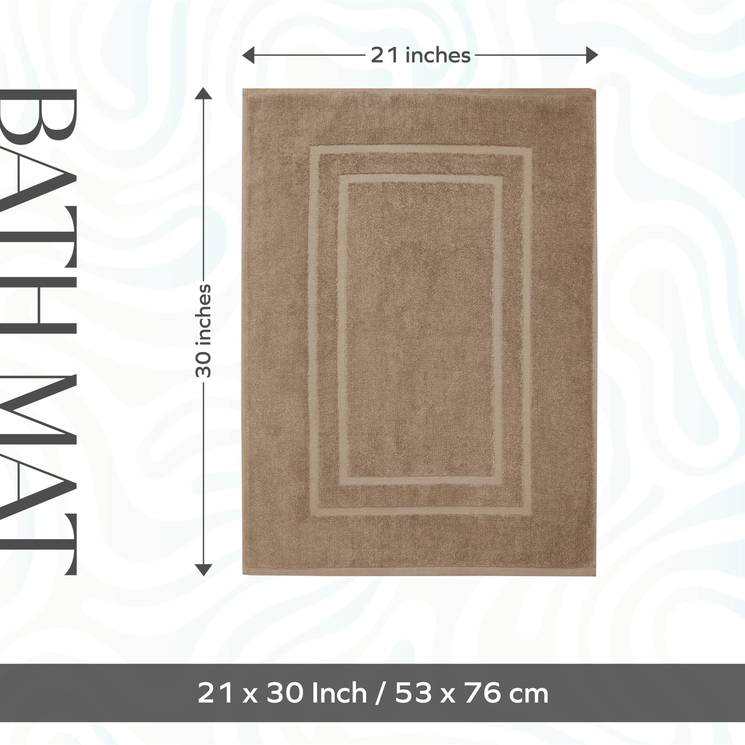 Foto 8 pulgar | Alfombrilla de Baño Feather & Stitch 2 Piezas- Venta Internacional