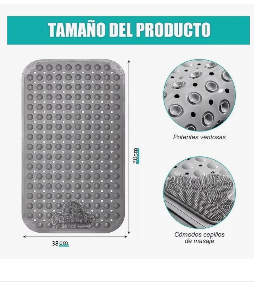 Foto 5 | Tapete para Baño Antiderrapante