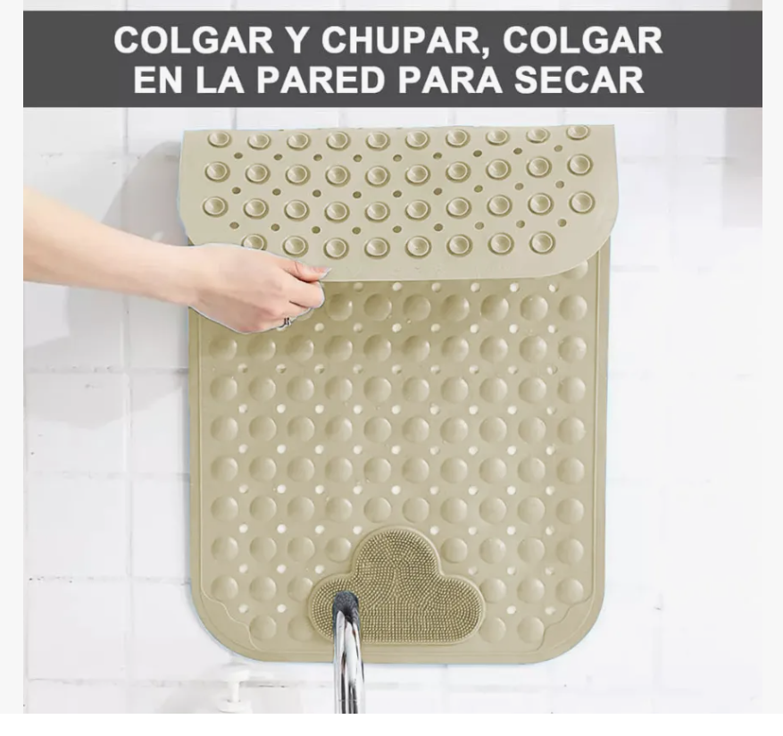Foto 3 pulgar | Tapete para Baño Antiderrapante