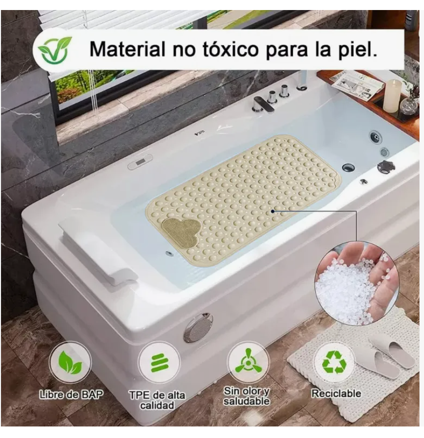 Foto 5 pulgar | Tapete para Baño Antiderrapante