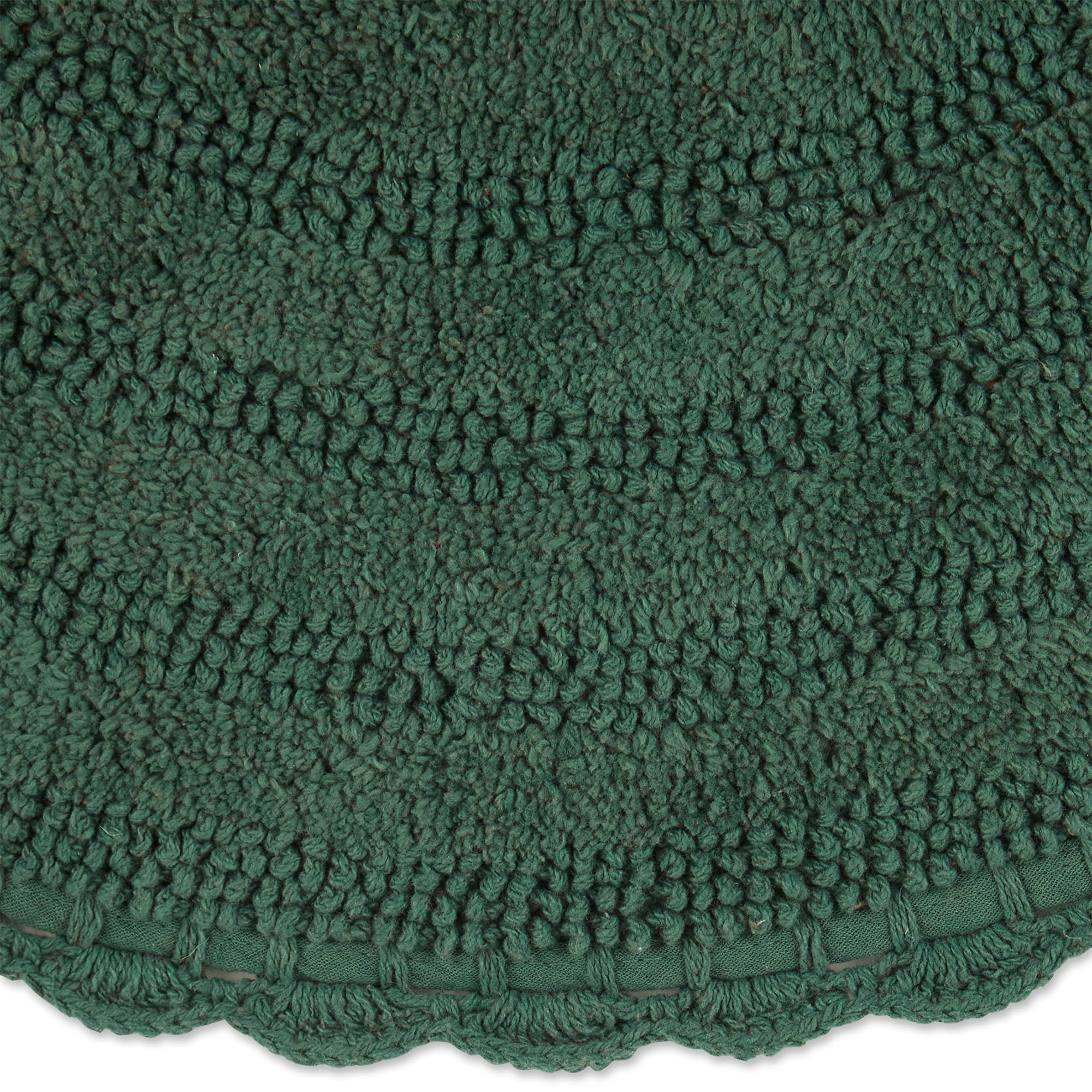 Foto 3 pulgar | Alfombra De Baño Dii Crochet Collection, Reversible, Redonda, 70 Cm, Color Verde - Venta Internacional.