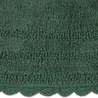 Foto 3 | Alfombra De Baño Dii Crochet Collection Reversible, Grande, Ovalada, Verde - Venta Internacional.