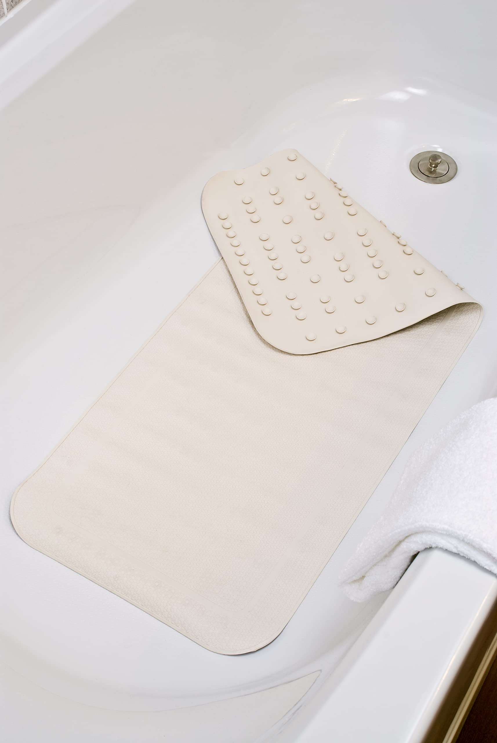 Foto 3 pulgar | Alfombra de Baño Lumex Antideslizante Blanca - Venta Internacional