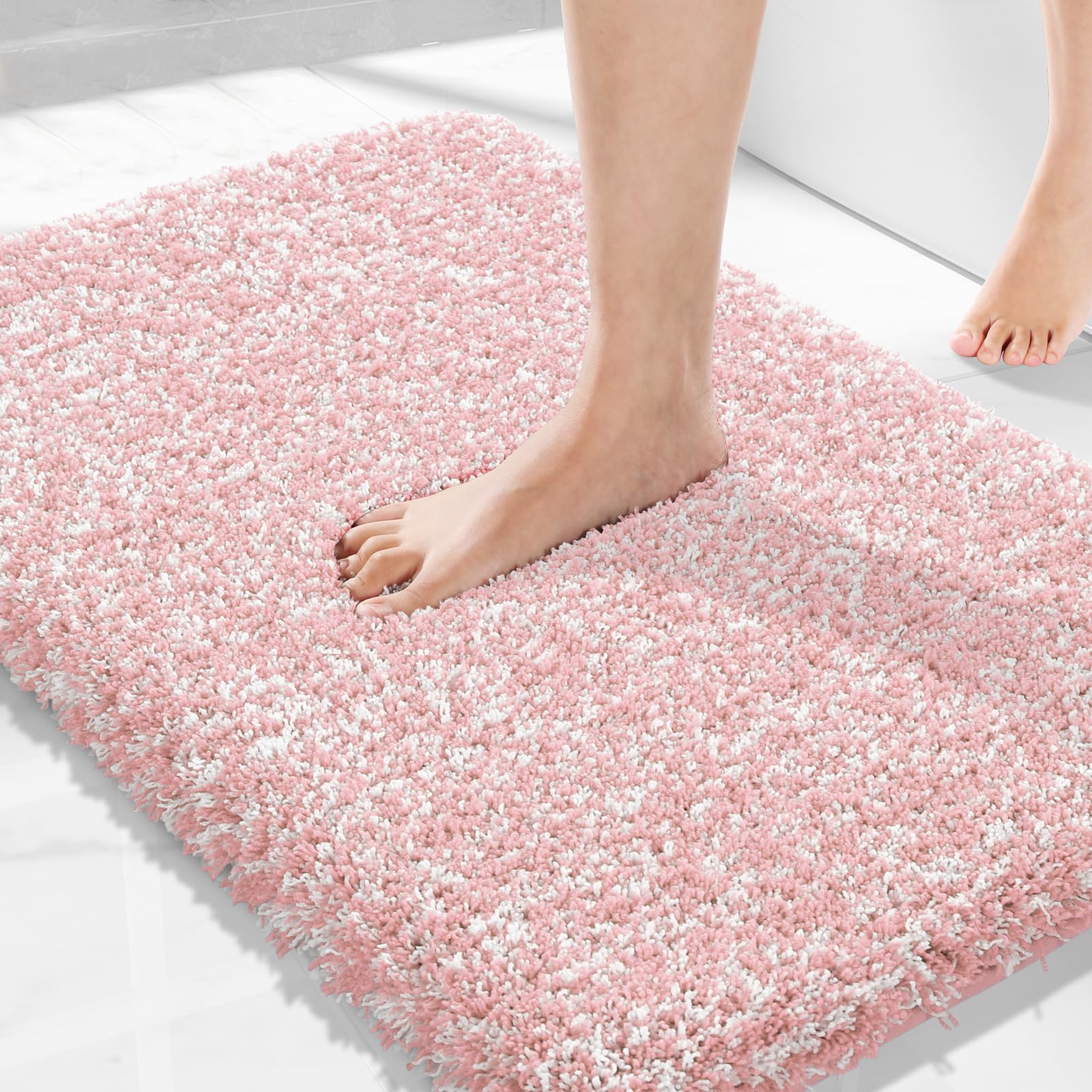 Foto 2 pulgar | Tapete para Baño Yimobra Rosa - Venta Internacional
