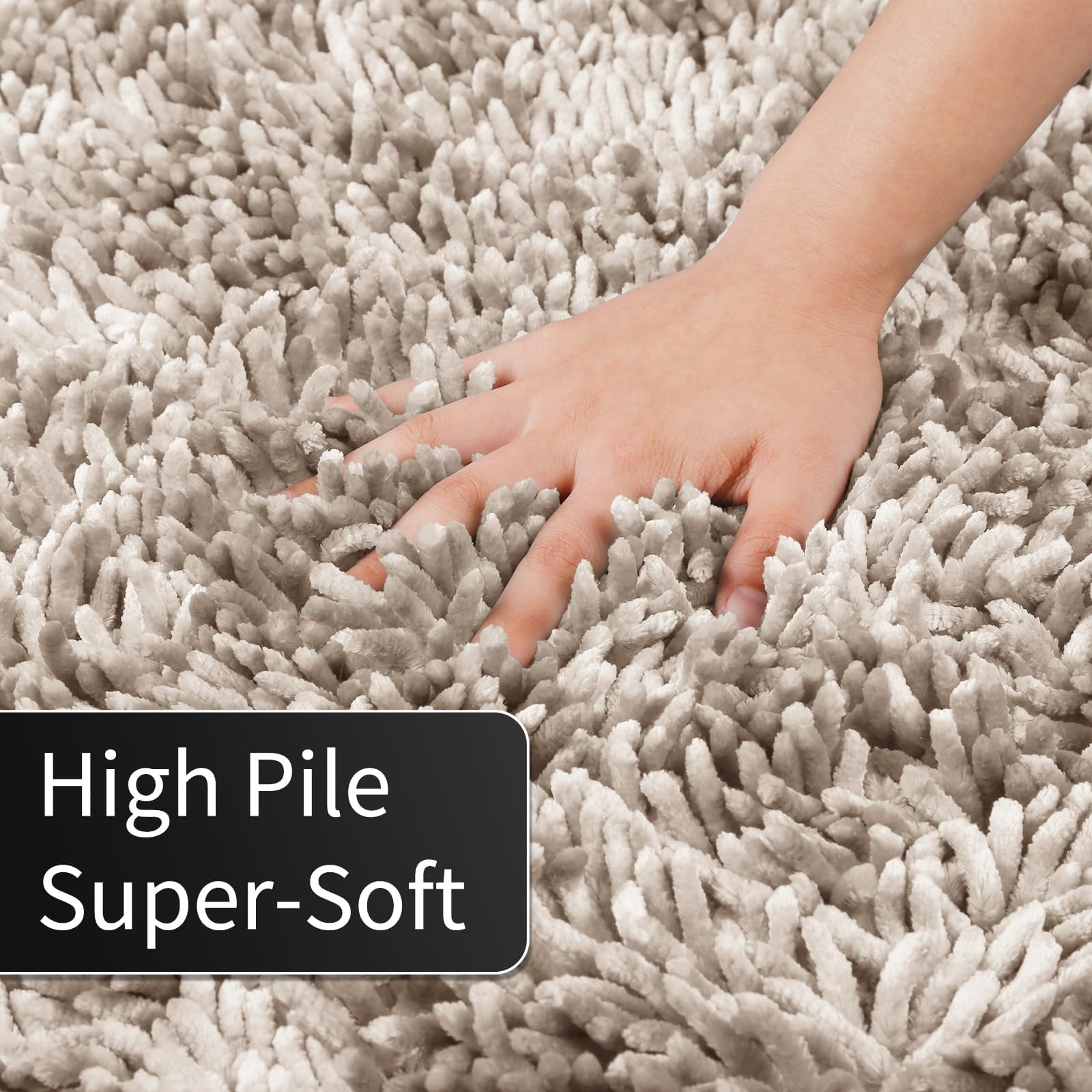 Foto 5 pulgar | Tapete para Baño Yimobra Beige - Venta Internacional