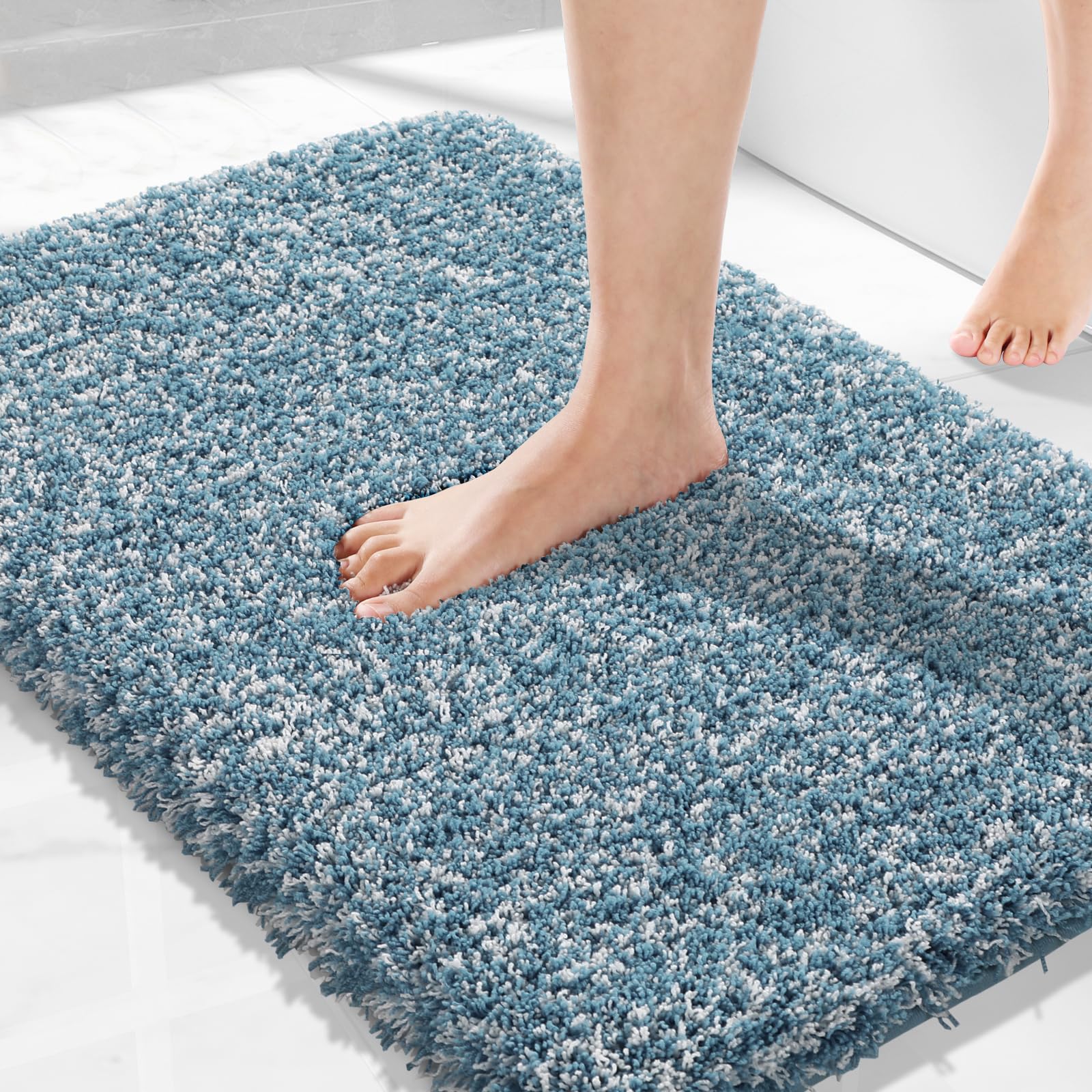 Foto 2 pulgar | Tapete para Baño Yimobra Azul - Venta Internacional
