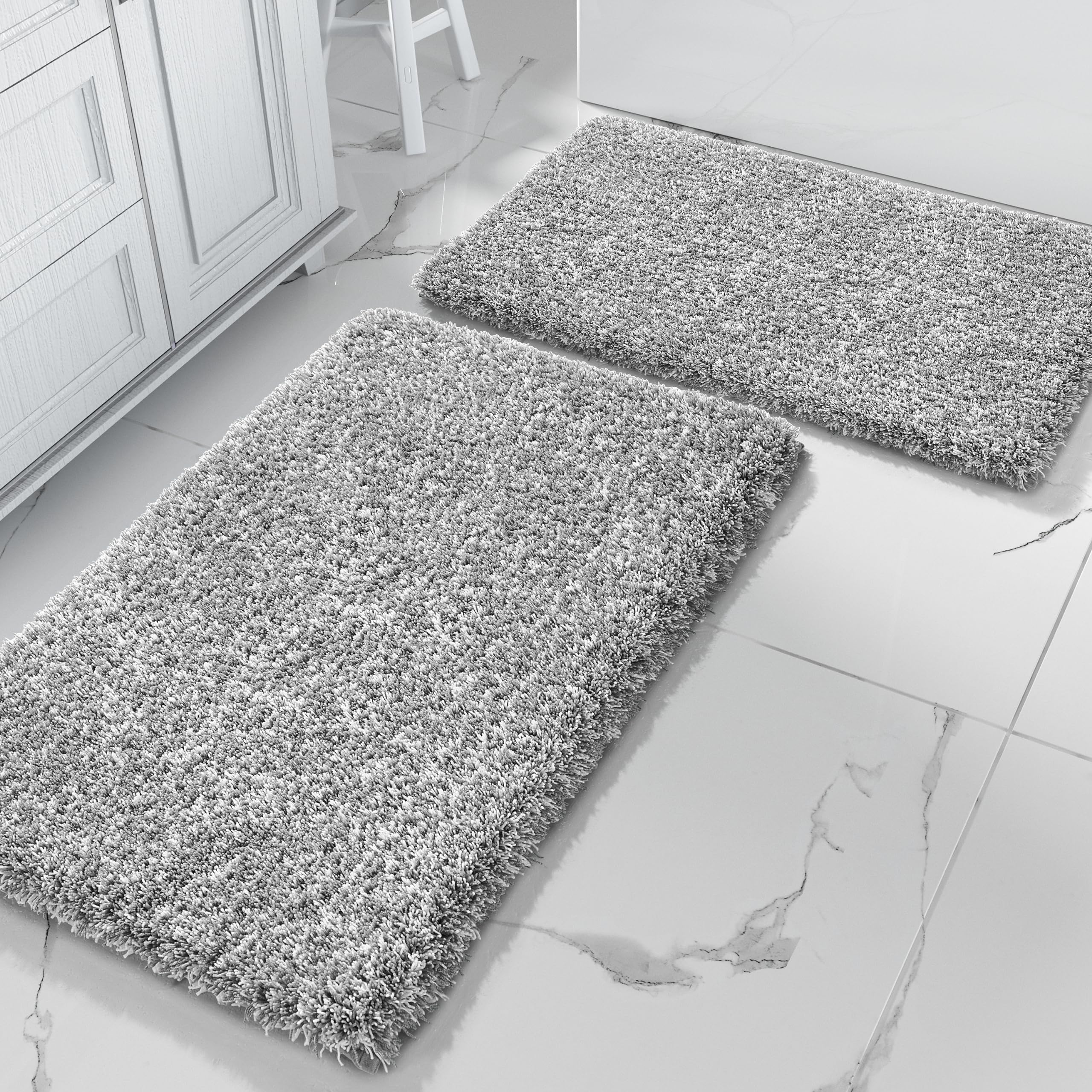 Foto 2 pulgar | Tapete para Baño Yimobra Gris 2 Piezas - Venta Internacional