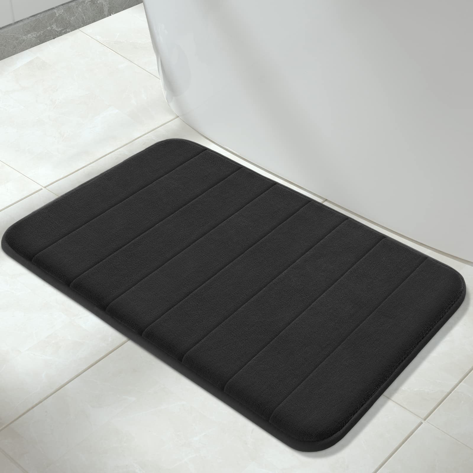 Foto 2 pulgar | Tapete para Baño Yimobra Negro-Venta Internacional