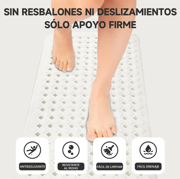 Foto 5 pulgar | Tapete De Baño Xtellar Premium Con Antideslizante Y Ventosas Para Seguridad Máxima