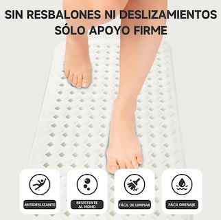 Foto 4 | Tapete De Baño Xtellar Premium Con Antideslizante Y Ventosas Para Seguridad Máxima