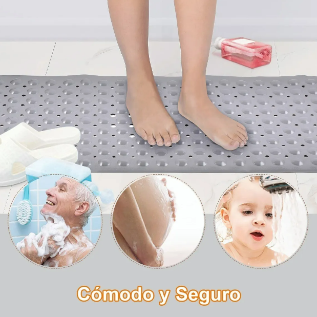 Foto 3 pulgar | Tapete De Baño De Lujo Xtellar Antideslizante, Antiderrapante Con Diseño Ergonómico