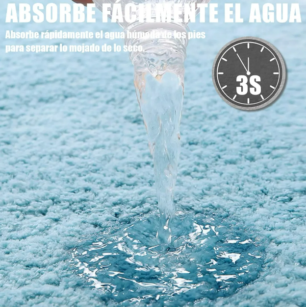 Foto 5 pulgar | Tapete De Baño Xtellar  Absorbente Ultra Suave, Antideslizante