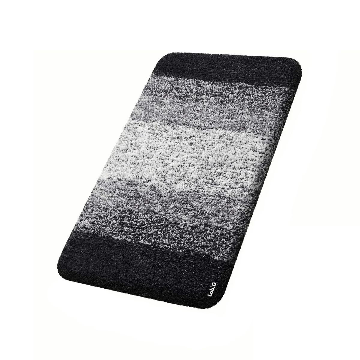 Tapete Baño Antideslizante Absorbente Suave Alfombra De Baño  Lab.g Gris