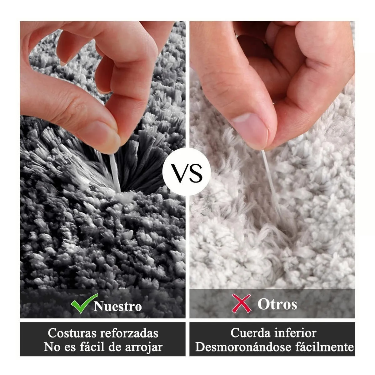 Foto 3 pulgar | Tapete Baño Antideslizante Absorbente Suave Alfombra De Baño  Lab.g Gris