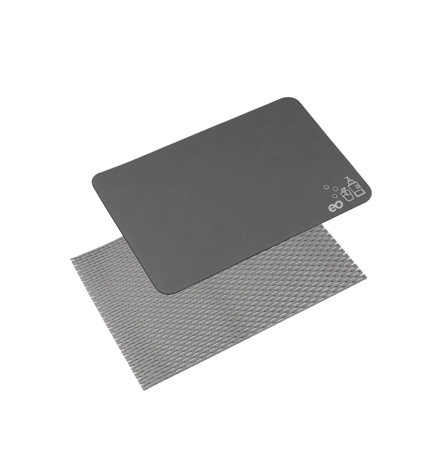 Foto 1 | Par Tapete Baño De Piedra De Diatomeas Secado Ultra Rápido Eo Safe Imports Esi-18869 Gris